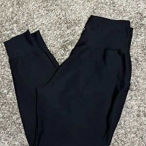 High-Waist Black Active Leggings
